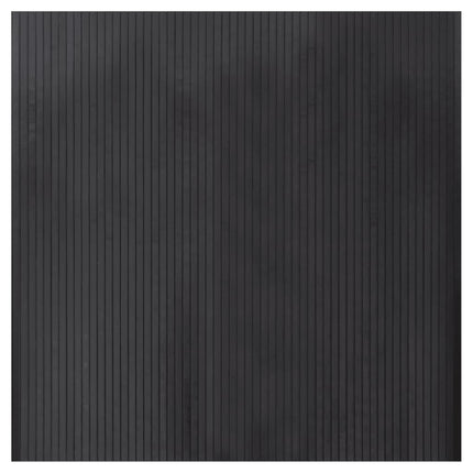 gulvtæppe 100x100 cm rektangulær bambus grå