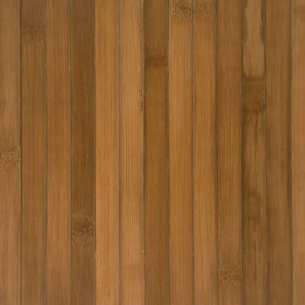 gulvtæppe 60x300 cm rektangulær bambus brun