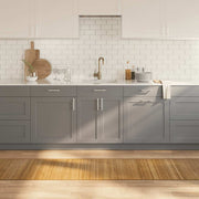 gulvtæppe 60x400 cm rektangulær bambus naturfarvet