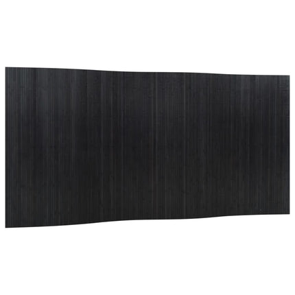 rumdeler bredde 400 cm højde 165 cm bambus sort