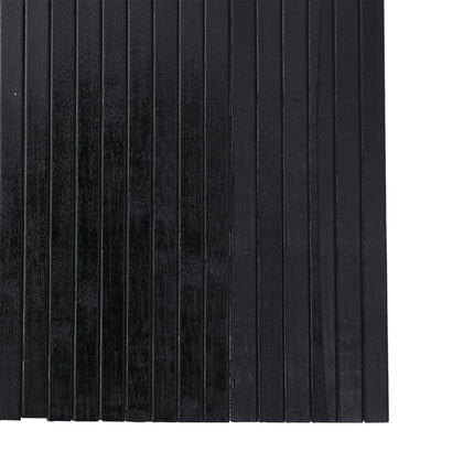 rumdeler bredde 600 cm højde 165 cm bambus sort