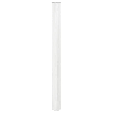 rumdeler bredde 600 cm højde 165 cm bambus hvid
