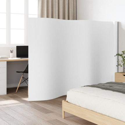 rumdeler bredde 600 cm højde 165 cm bambus hvid