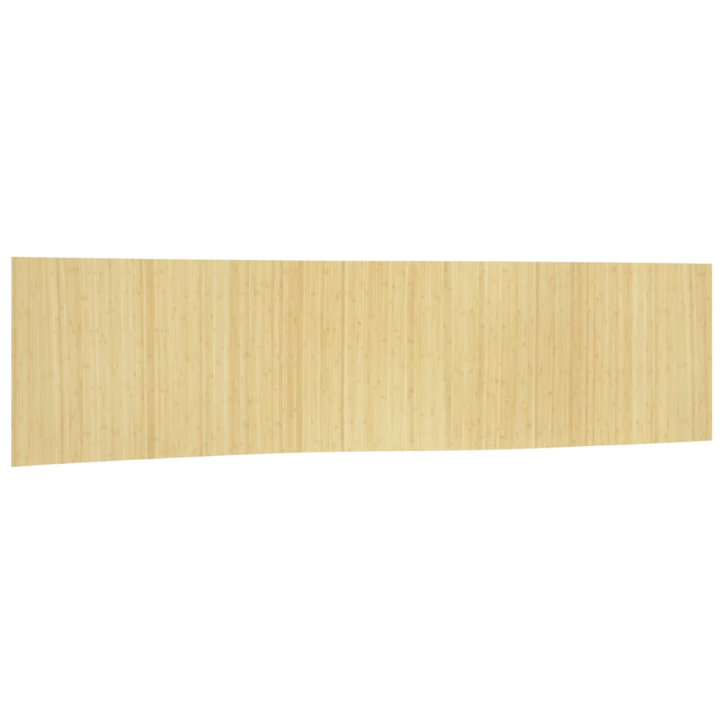 rumdeler bredde 800 cm højde 165 cm bambus lys naturfarvet
