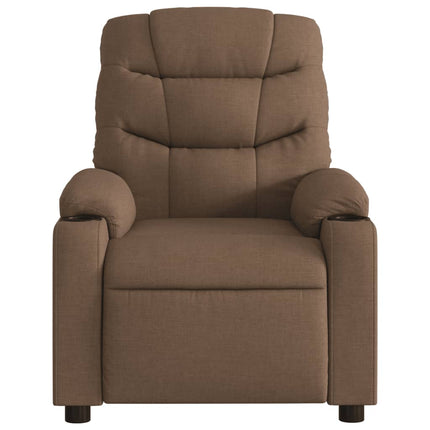 massagestol stof brun