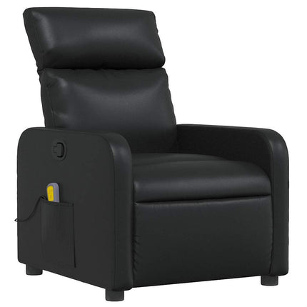 massagestol kunstlæder sort