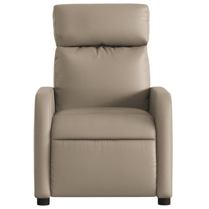 massagestol kunstlæder cappuccino