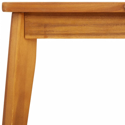 havebord 100x55x45 cm massivt akacietræ