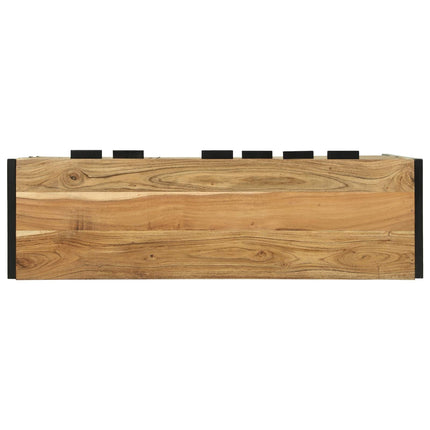 Sideboard 100 x 30 x 75 cm Massivt akacietræ