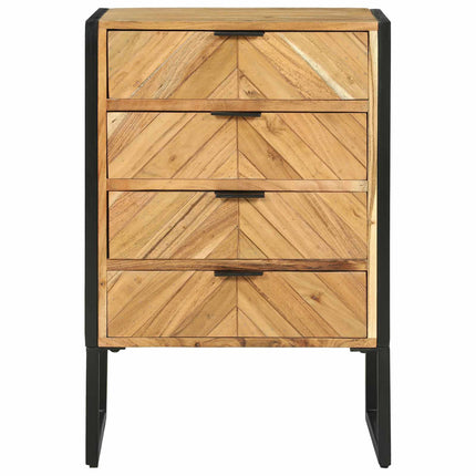 Sideboard 50 x 35 x 75 cm Massivt akacietræ