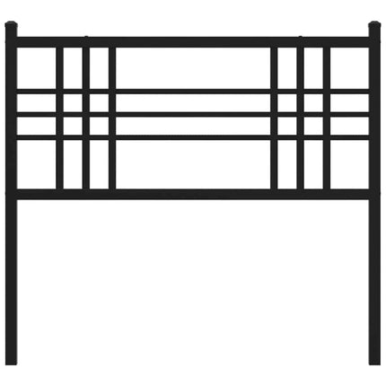 udskiftningsgavl 100 cm metal sort