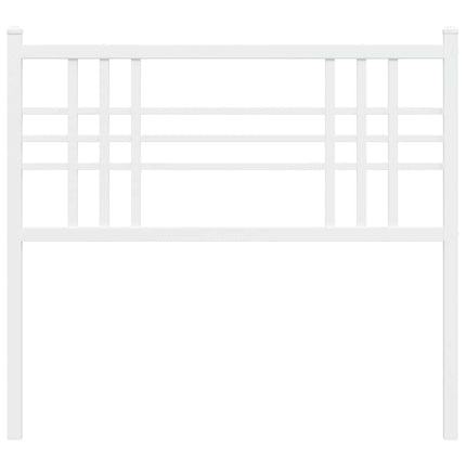 udskiftningsgavl 100 cm metal hvid