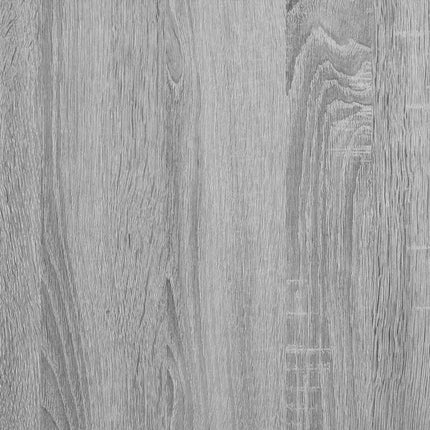 underskab til vask 80x30x60 cm konstrueret træ grå sonoma-eg
