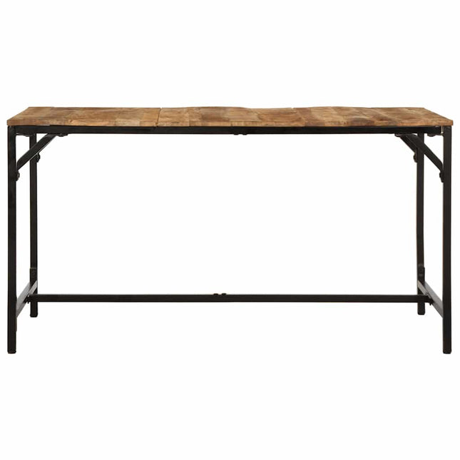 spisebord 140x70x75 cm massivt ru mangotræ