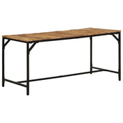 spisebord 160x80x75 cm massivt ru mangotræ