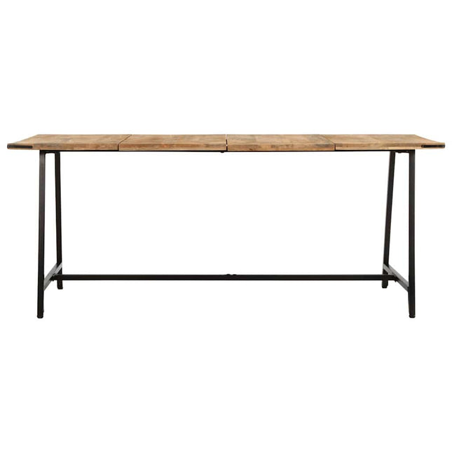 spisebord 180x90x75 cm massivt mangotræ