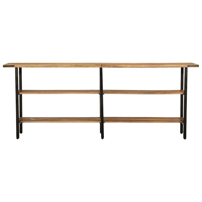 konsolbord 180x35x70 cm massivt mangotræ
