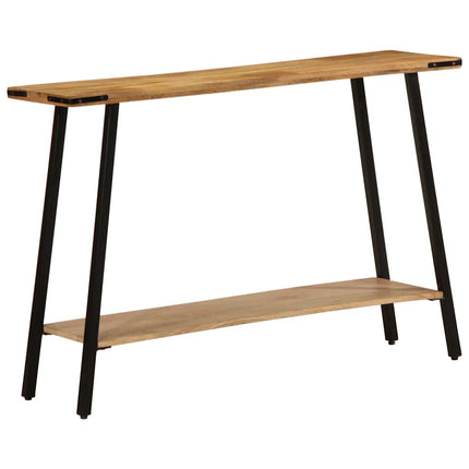 konsolbord 110x30x75 cm massivt mangotræ