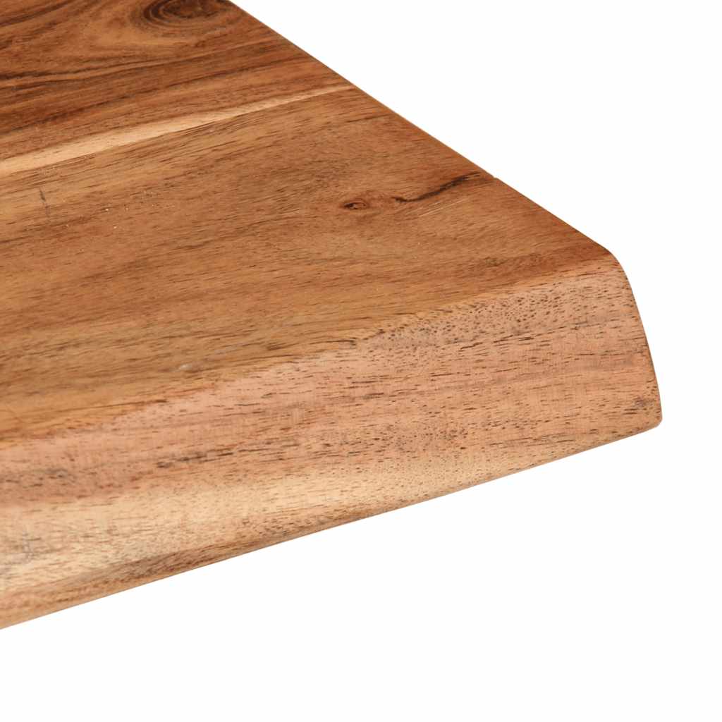 væghylder 2 stk. 60x20x3,5 cm massivt akacietræ