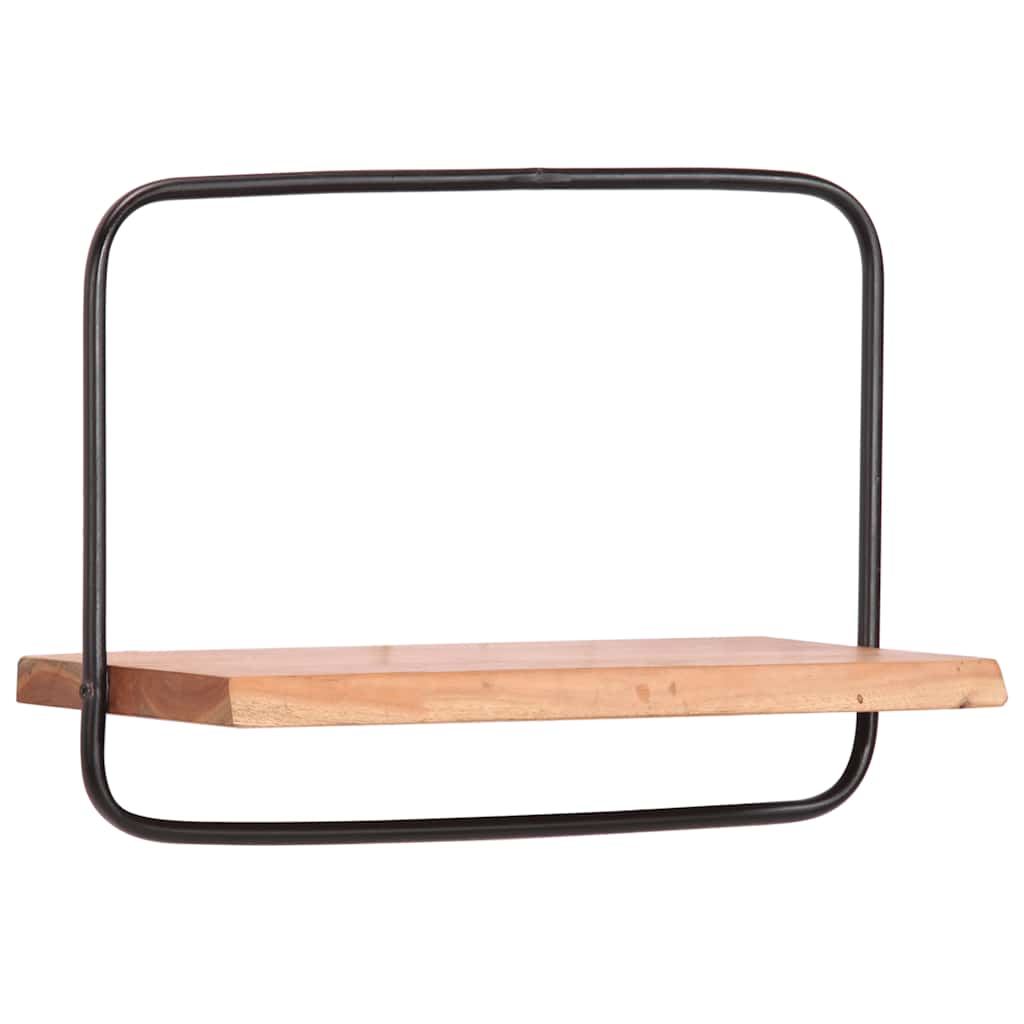 væghylder 5 stk. massivt akacietræ