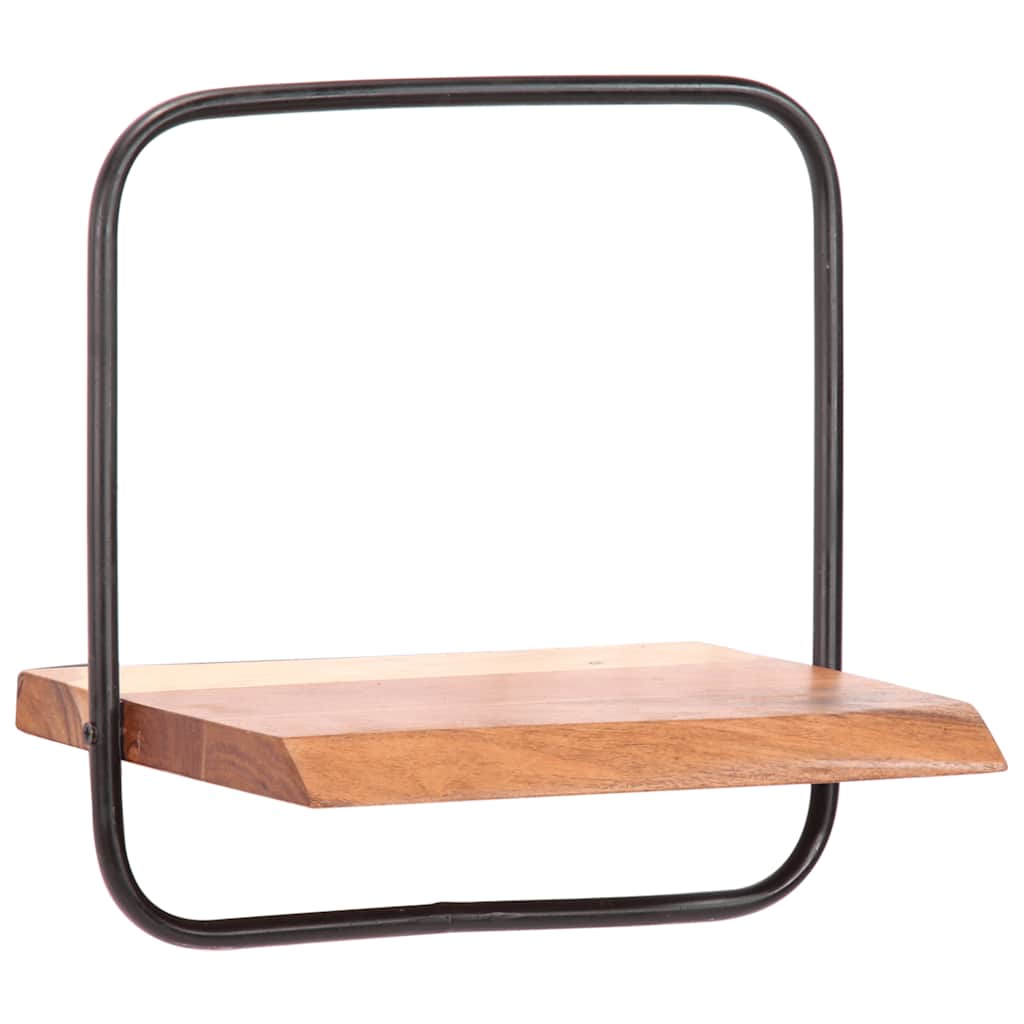 væghylder 5 stk. massivt akacietræ