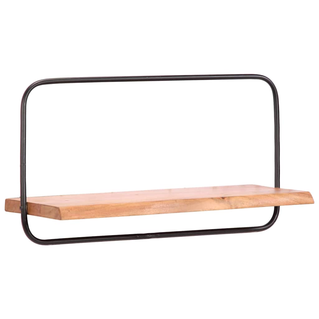 væghylder 5 stk. massivt akacietræ