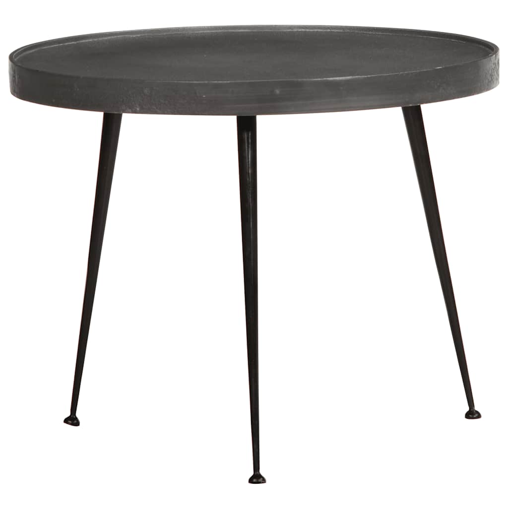 sofaborde 2 stk. konstrueret træ sort