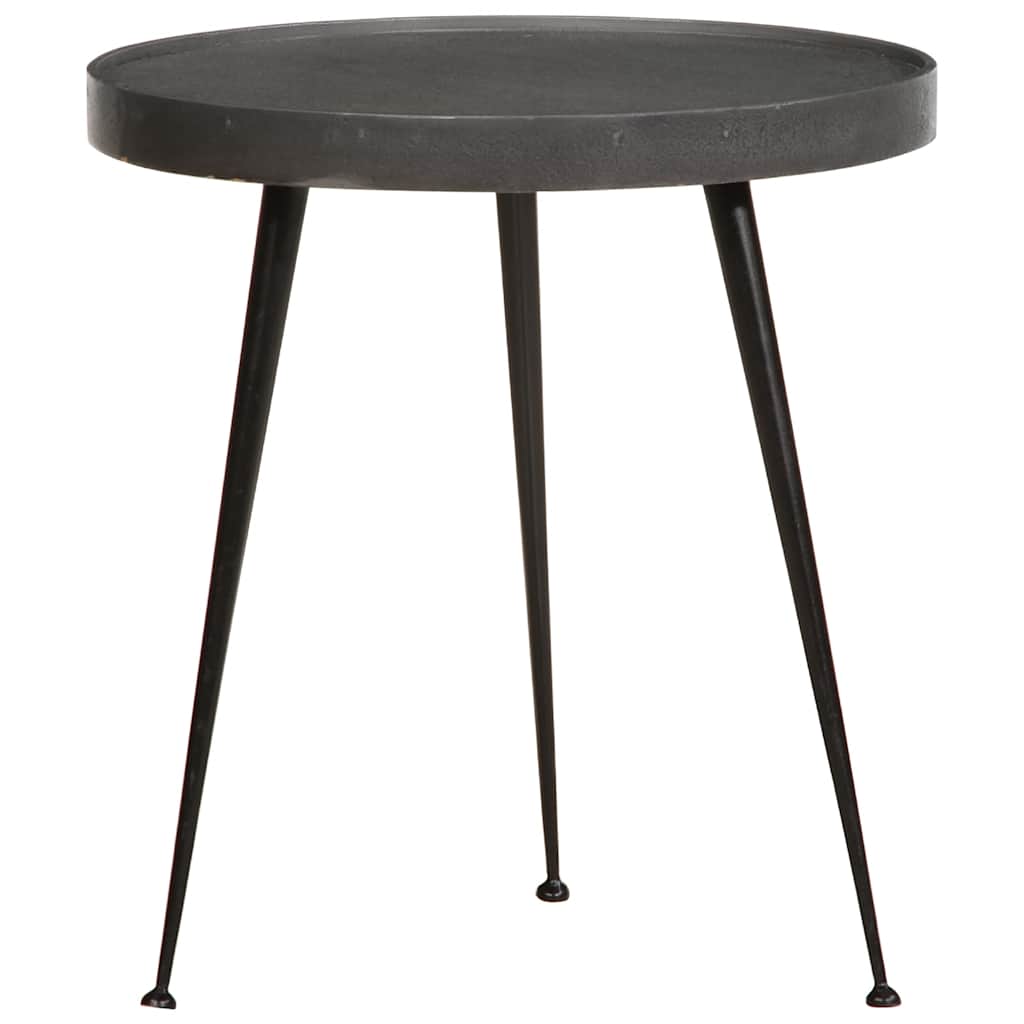 sofaborde 2 stk. konstrueret træ sort