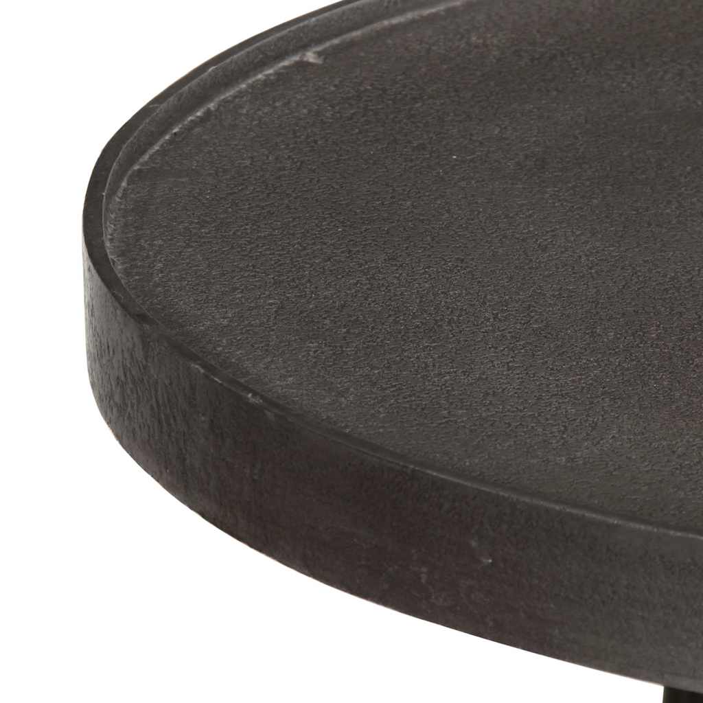 sofaborde 2 stk. konstrueret træ sort