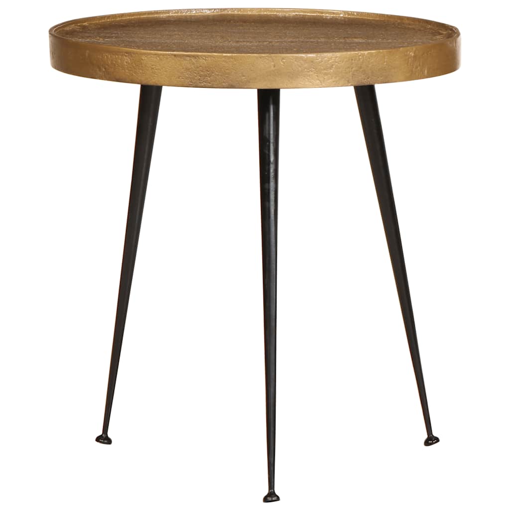 sofaborde 2 stk. konstrueret træ guldfarvet