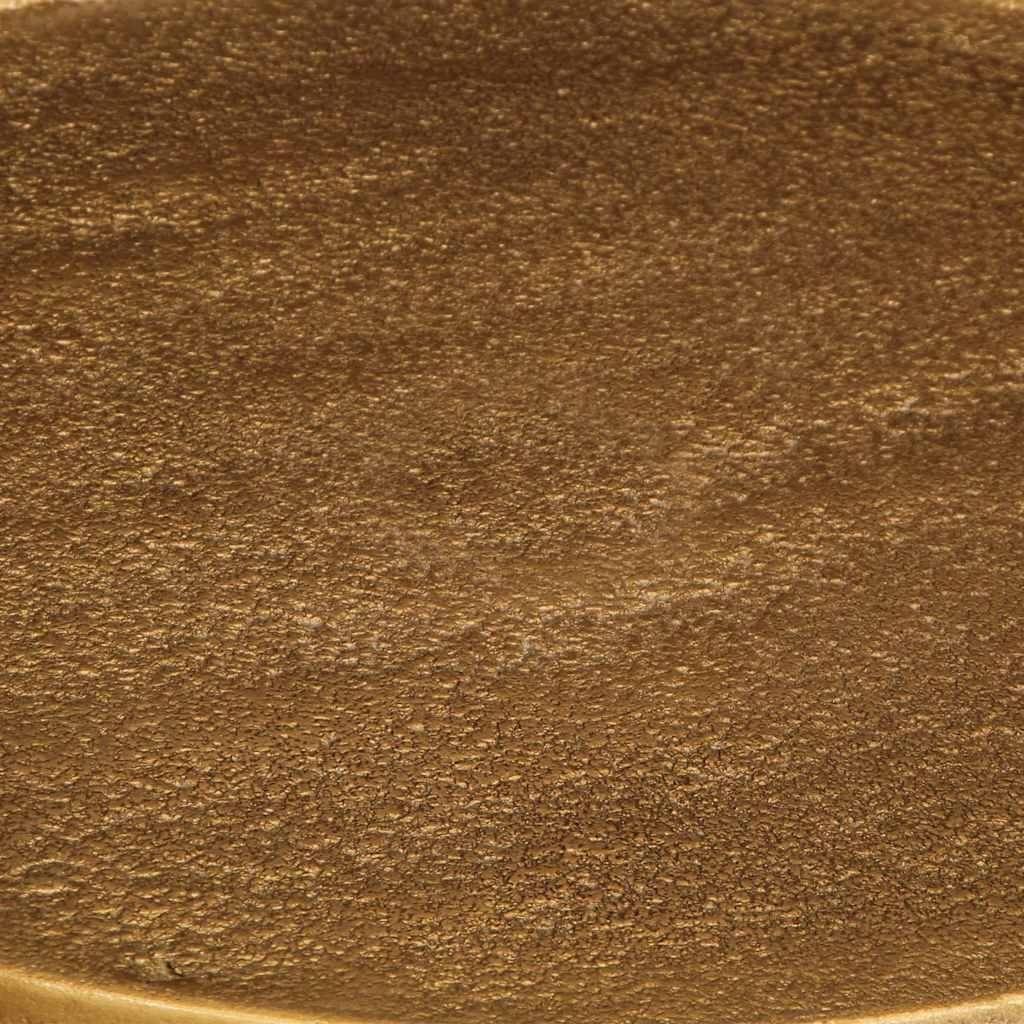 sofaborde 2 stk. konstrueret træ guldfarvet