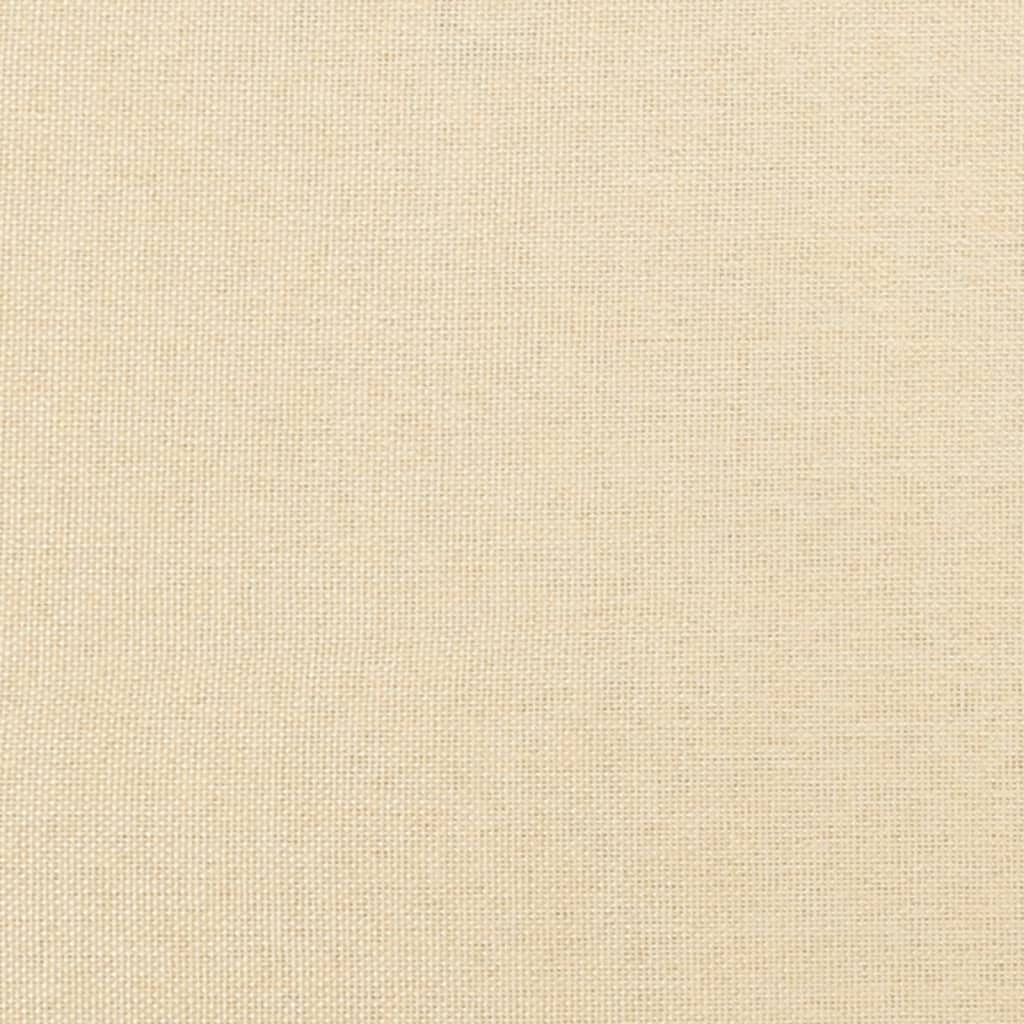 2-personers sovesofa stof cremefarvet