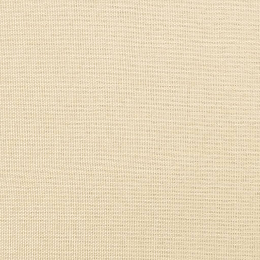 2-personers sovesofa stof cremefarvet