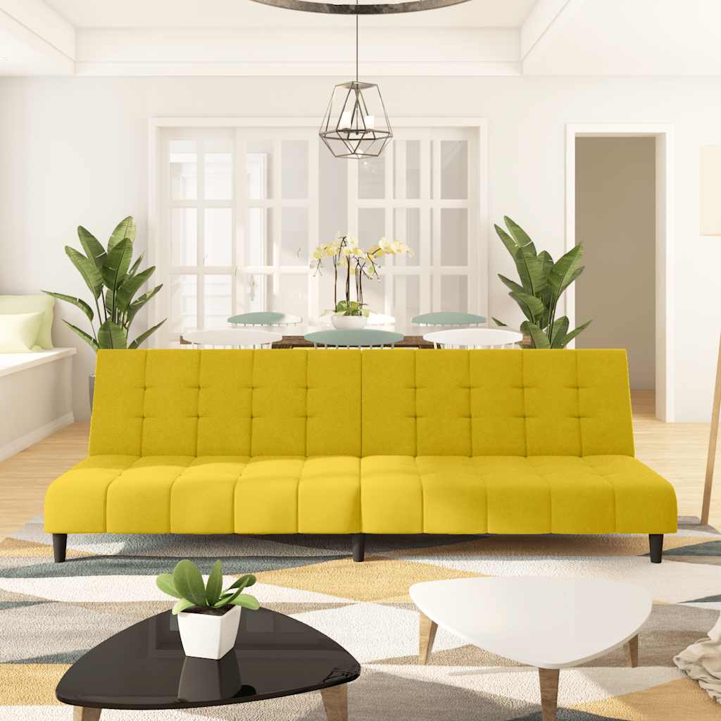 2-personers sovesofa fljl gul