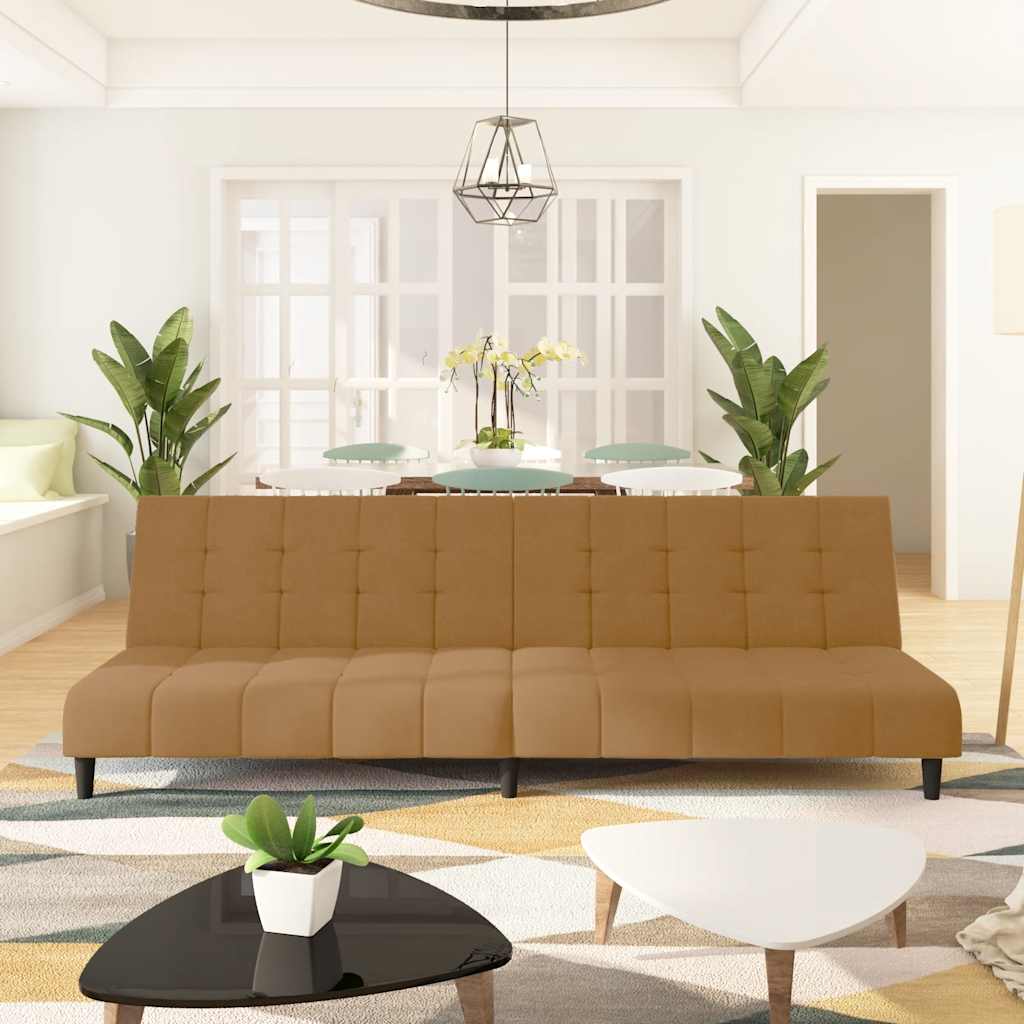2-personers sovesofa fljl brun