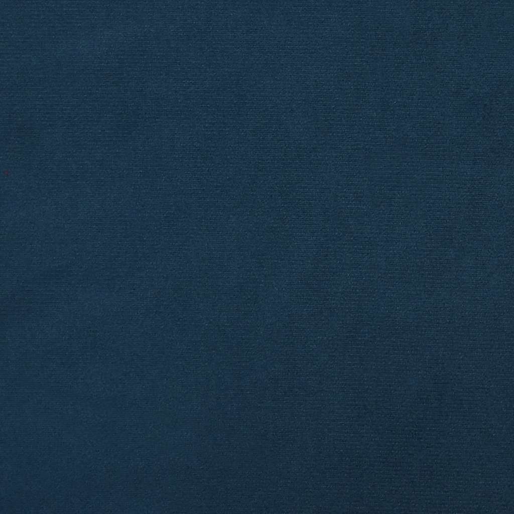 2-personers sovesofa fløjl blå