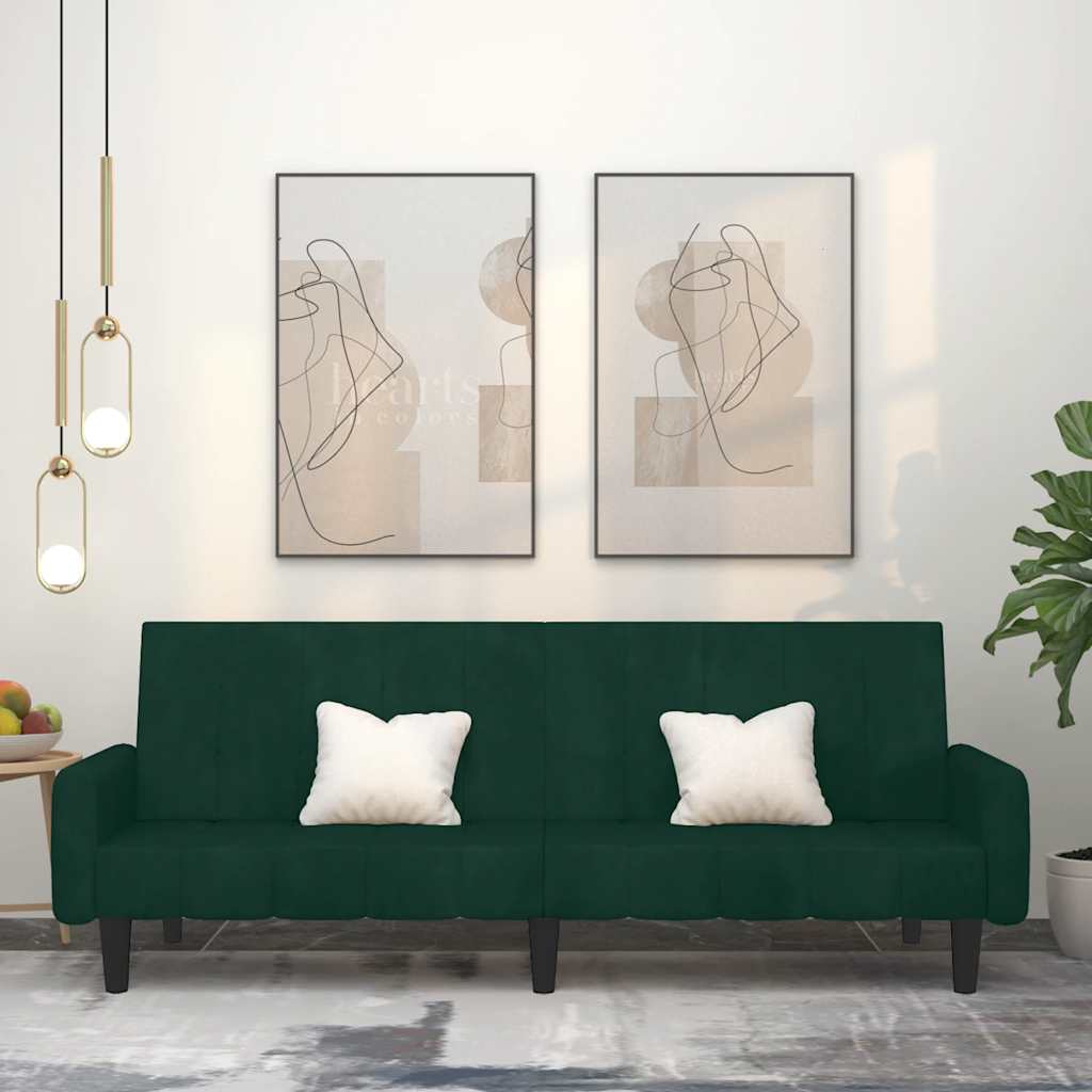 2-personers sovesofa fljl mrkegrn