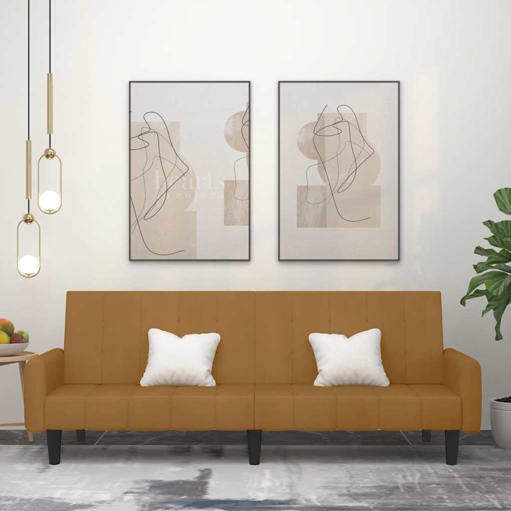 2-personers sovesofa fljl brun