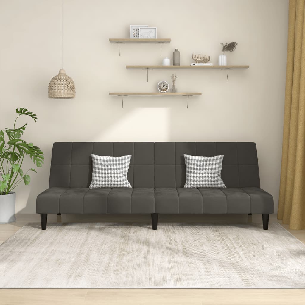 2-personers sovesofa fljl mrkegr
