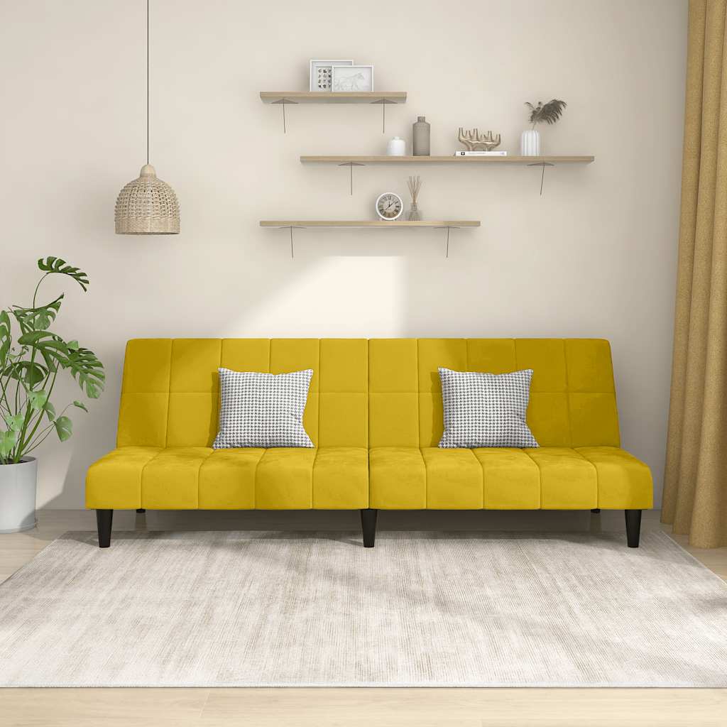 2-personers sovesofa fljl gul