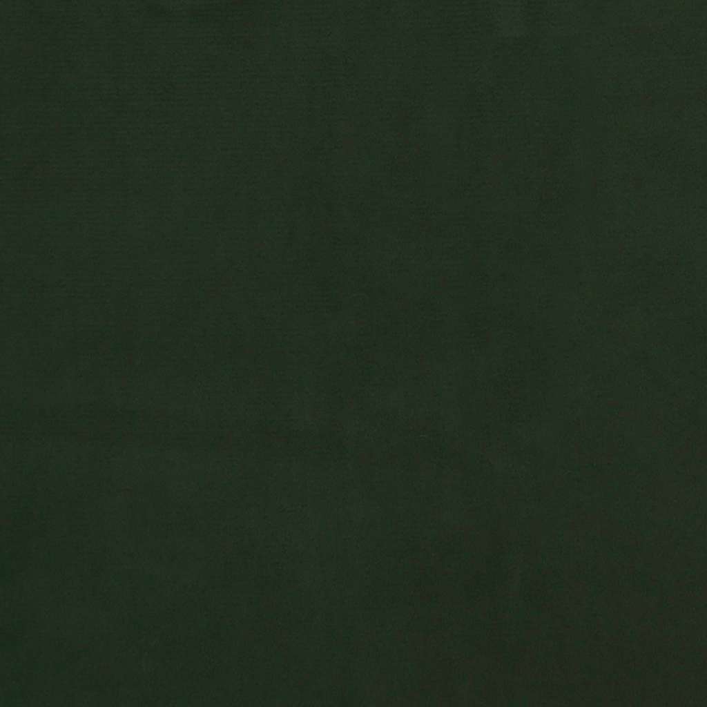 2-personers sovesofa fløjl mørkegrøn