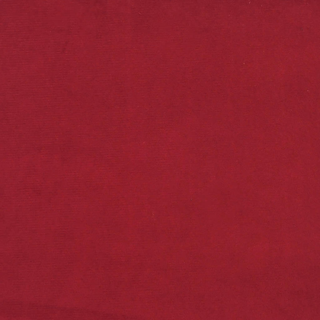 2-personers sovesofa fløjl vinrød