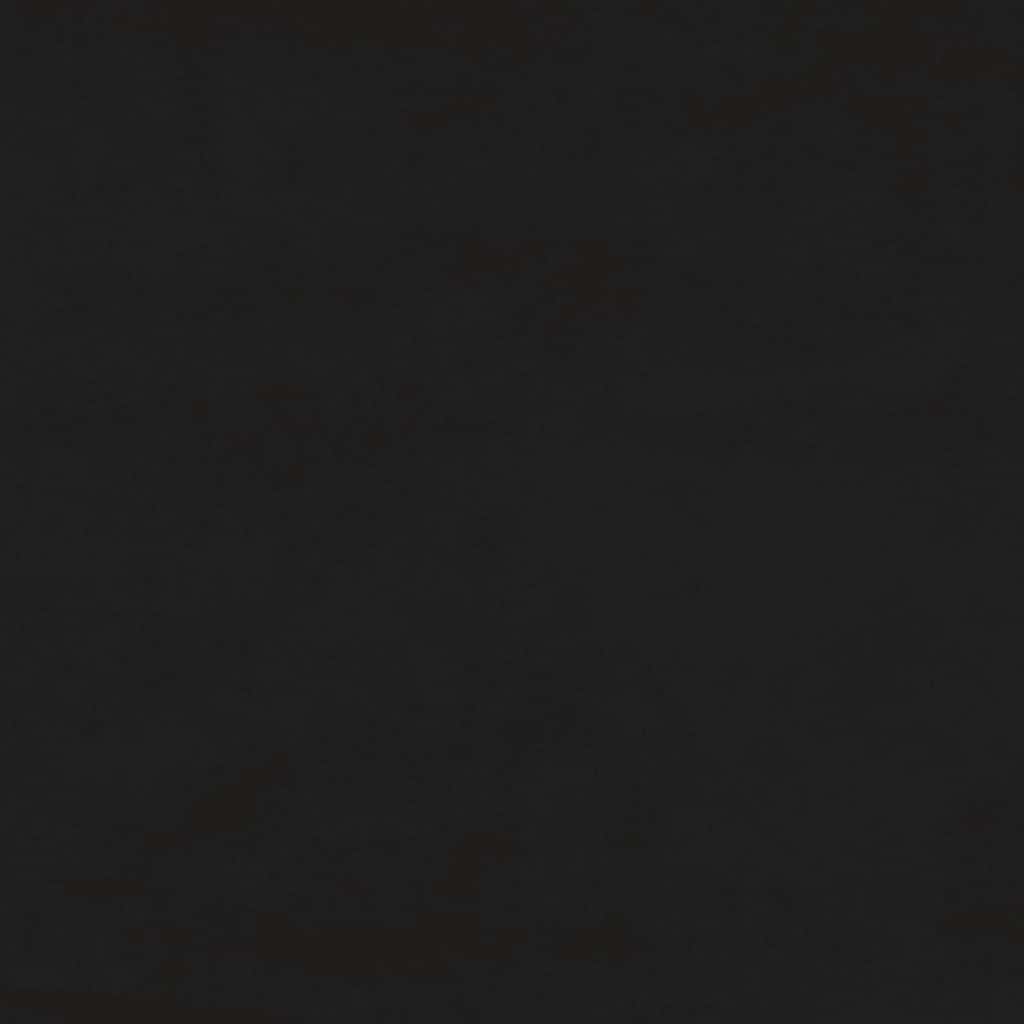 2-personers sovesofa fløjl sort