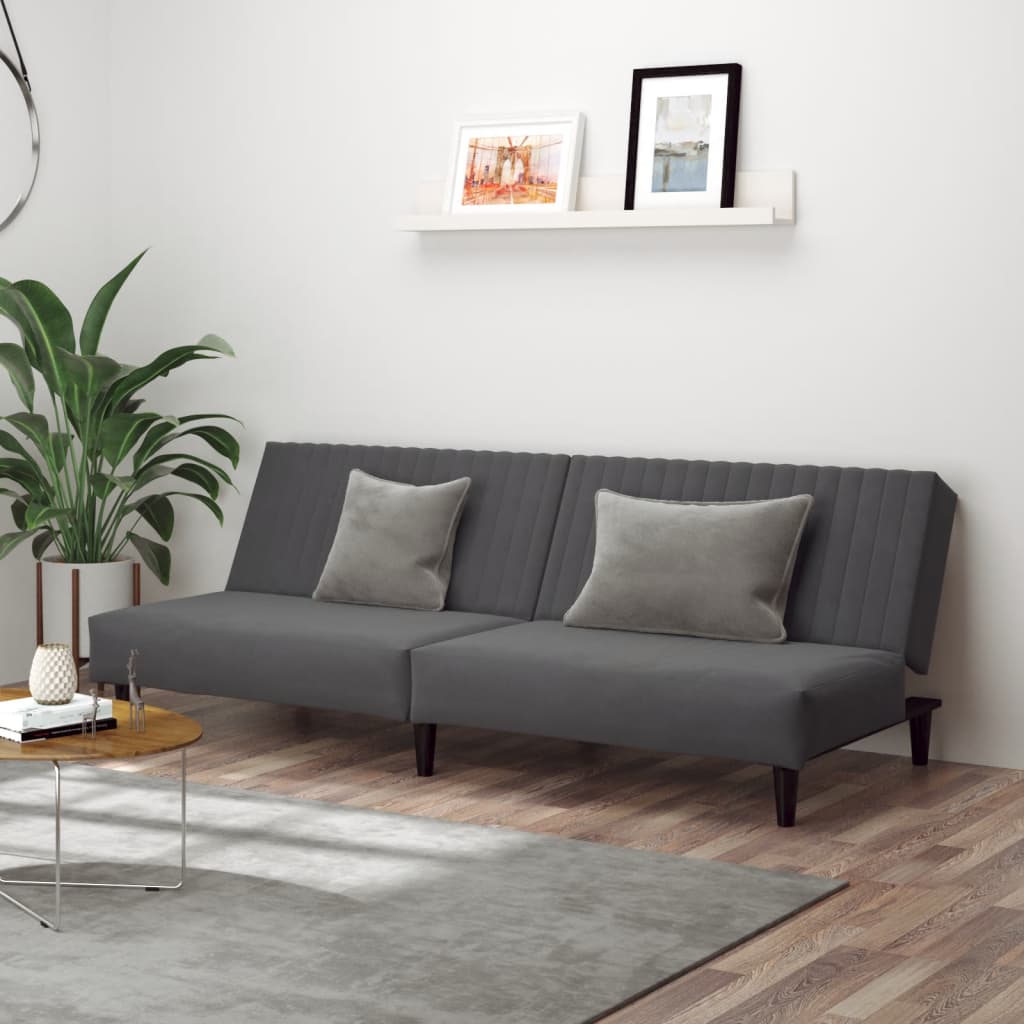 2-personers sovesofa fljl mrkegr