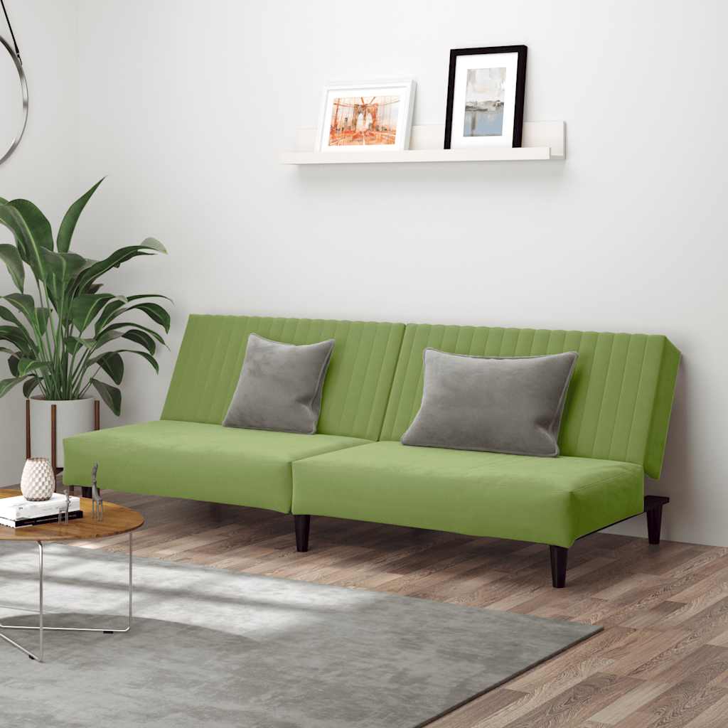 2-personers sovesofa fljl lysegrn