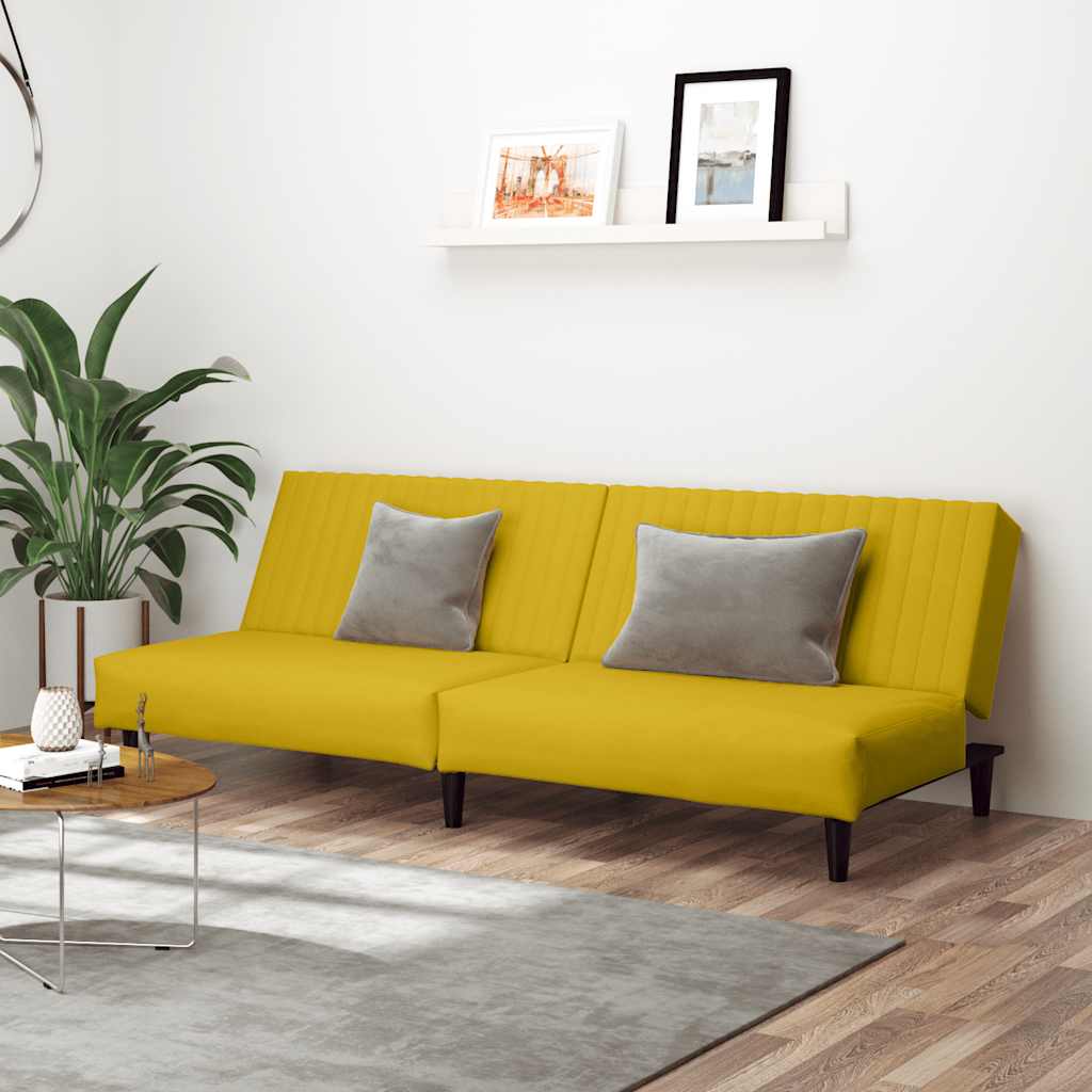 2-personers sovesofa fljl gul