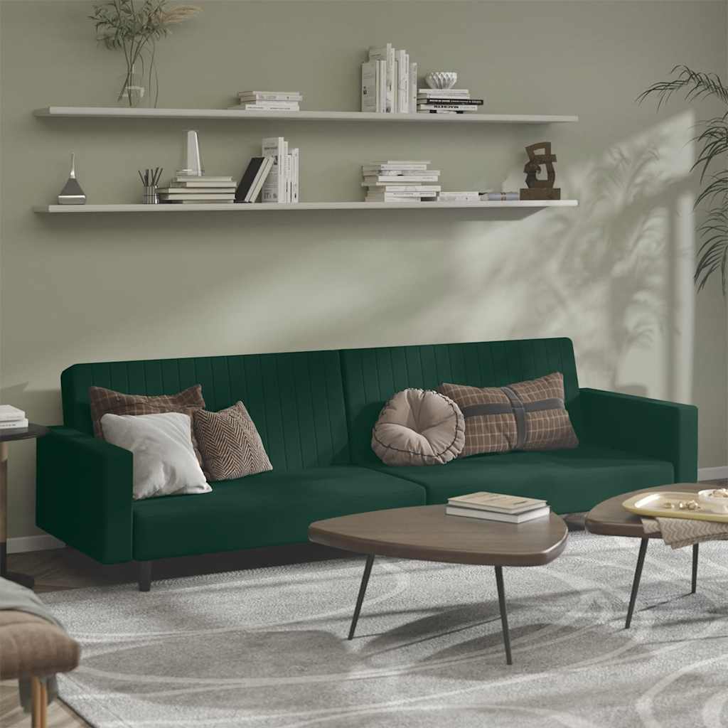 2-personers sovesofa fljl mrkegrn