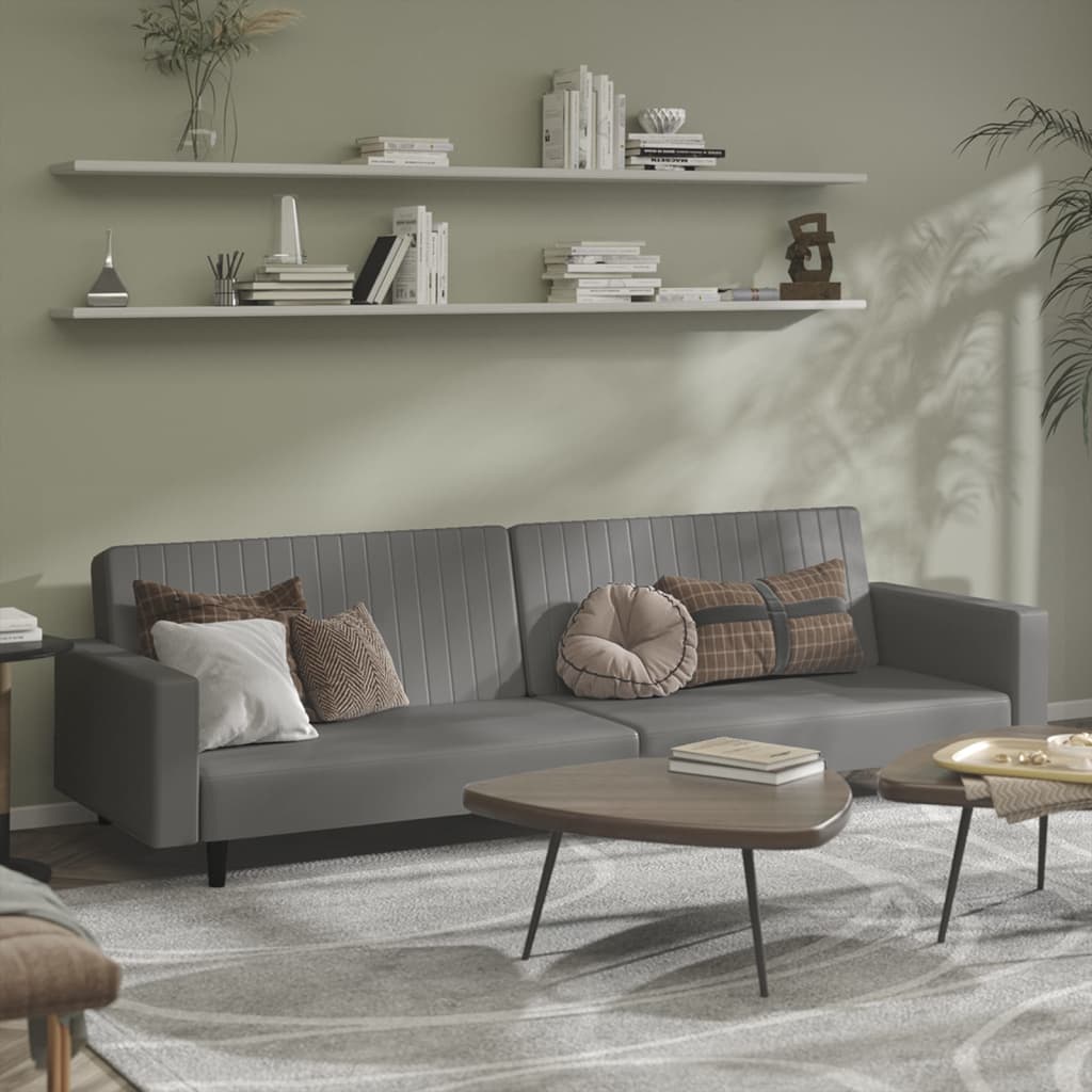 2-personers sovesofa kunstlder gr