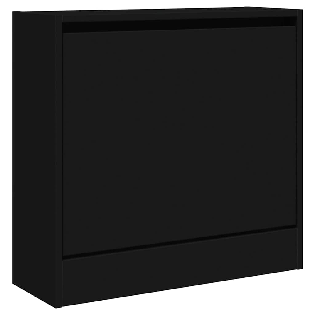 skoreol 60x21x57 cm konstrueret træ sort