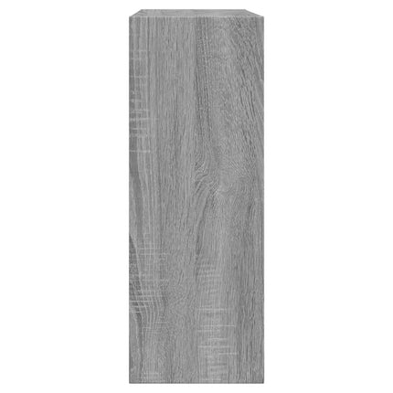 skoreol 60x21x57 cm konstrueret træ grå sonoma-eg